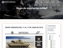 Tablet Screenshot of grupoarmados.info